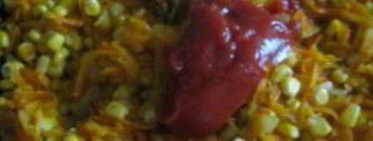 вегетарианский плов с овощами. Шаг 3