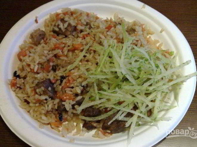 Рецепт вкусного плова с говядиной