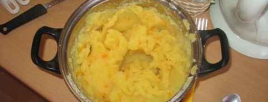 подливка из фарша с картофельно-морковным пюре. Шаг 23