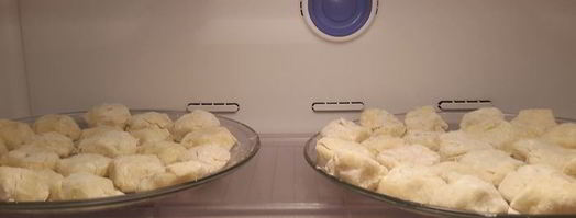 постные картофельные клецки с луком, грибами и сельдереем. Шаг 8