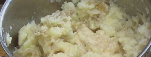 пюре из молодого картофеля с пармезаном. Шаг 5