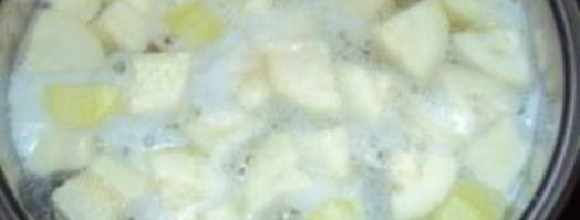 пюре картофельное с кабачком. Шаг 2