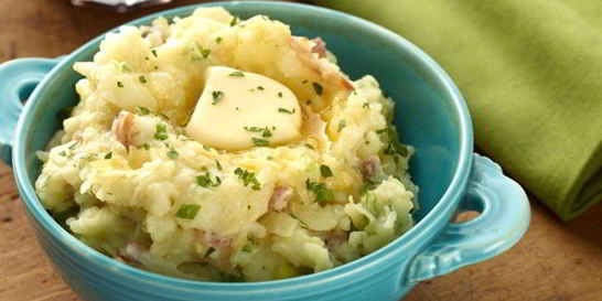 Пюре картофельное с капустой по-ирландски