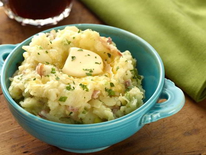 Рецепт пюре картофельного с капустой по-ирландски