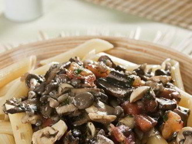 Рецепт быстрого грибного рагу в сливочном соусе с тимьяном