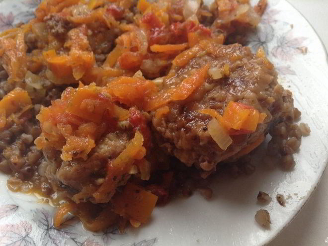 Рецепт фрикаделек с овощным рагу