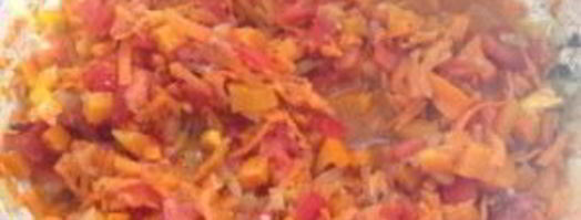 фрикадельки с овощным рагу. Шаг 4