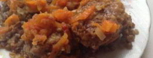 фрикадельки с овощным рагу. Шаг 5