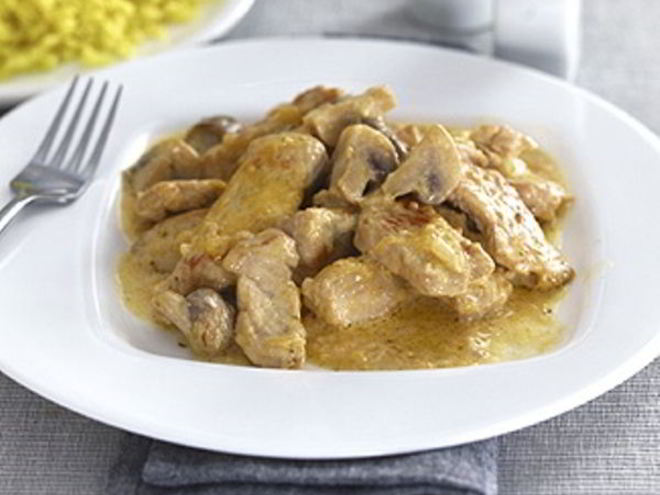 Рецепт фрикасе из индейки в мультиварке