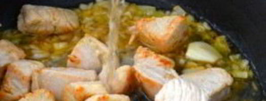 фрикасе из индейки. Шаг 3