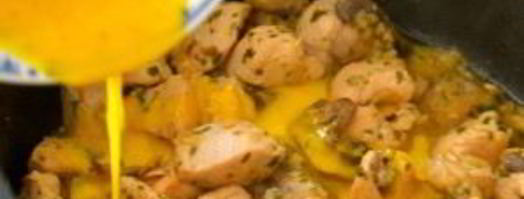 фрикасе из индейки. Шаг 8