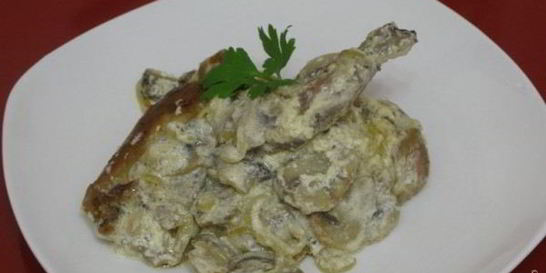 Фрикасе из кролика