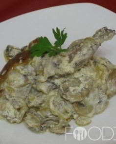 Фрикасе из кролика