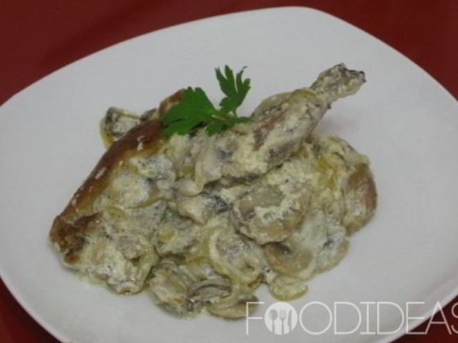 Рецепт фрикасе из кролика