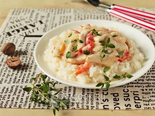 Рецепт фрикасе из курицы с овощами