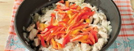 фрикасе из курицы с овощами. Шаг 8