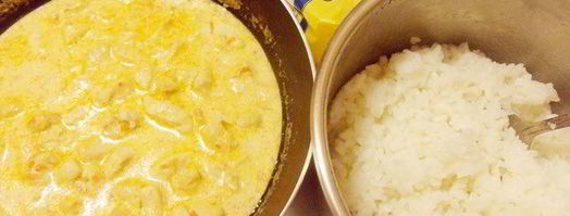 фрикасе из курицы с рисовым медвежонком. Шаг 11