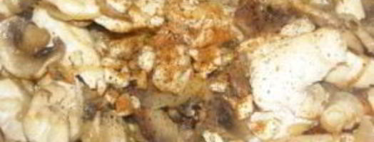 фрикасе из курицы с шампиньонами. Шаг 7