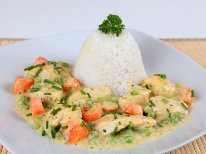 Рецепт фрикасе из цыпленка