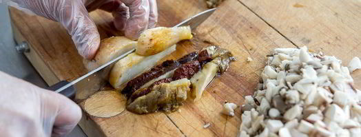 грибное рагу с диким рисом. Шаг 4