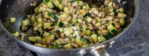 грибное рагу с диким рисом. Шаг 8