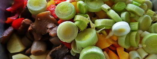 грибное рагу с овощами. Шаг 12