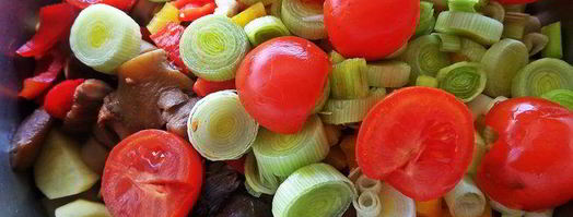 грибное рагу с овощами. Шаг 14