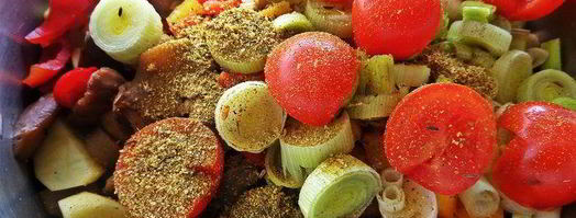 грибное рагу с овощами. Шаг 15