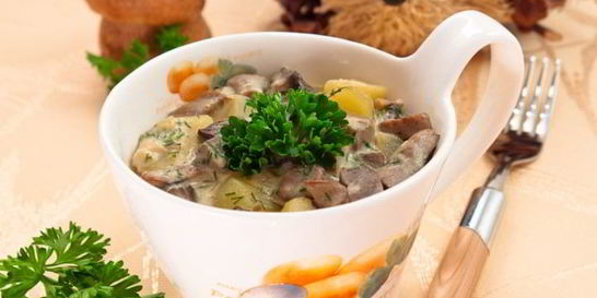 Грибное рагу