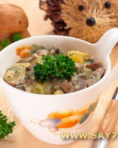 Грибное рагу