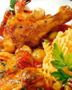 Итальянское куриное рагу