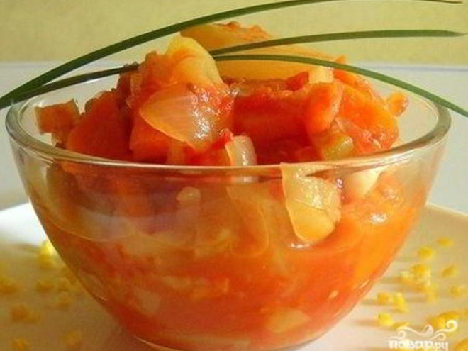 Рецепт кабачкового рагу на зиму