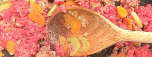 картофель, запеченный в фольге с мясным рагу. Шаг 4