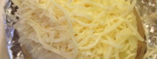 картофель, запеченный в фольге с мясным рагу. Шаг 6