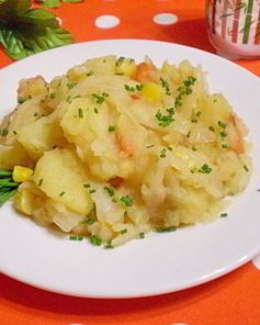 Картофельное рагу с овощами