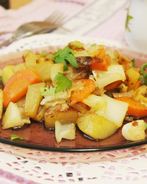 Картошка капуста морковь лук рагу