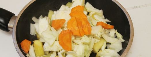 картошка капуста морковь лук рагу. Шаг 4