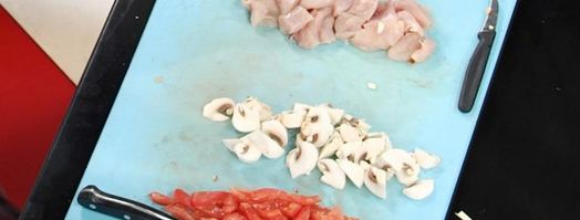 куриное фрикасе с томатами черри. Шаг 2