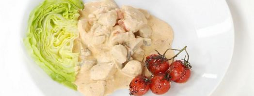 куриное фрикасе с томатами черри. Шаг 7