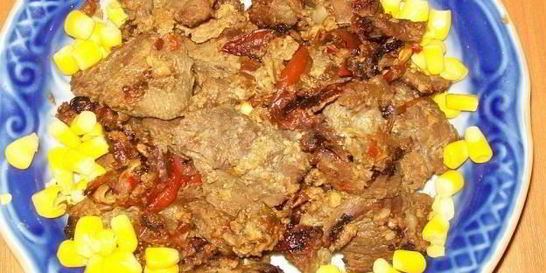 Медовое рагу из говядины