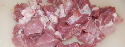 мясное рагу с баклажанами, перцем и помидорами. Шаг 2