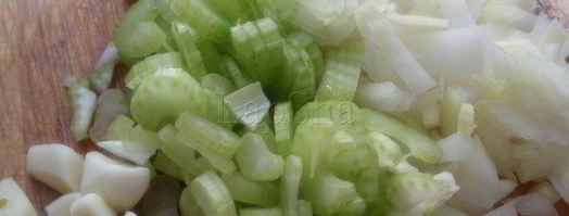 мясное рагу с соевыми бобами и орегано. Шаг 2