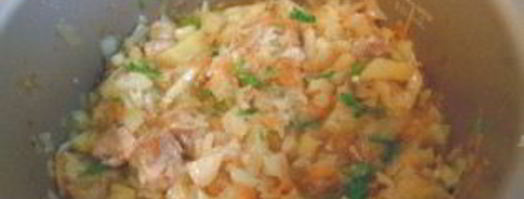 мясное рагу в мультиварке. Шаг 6