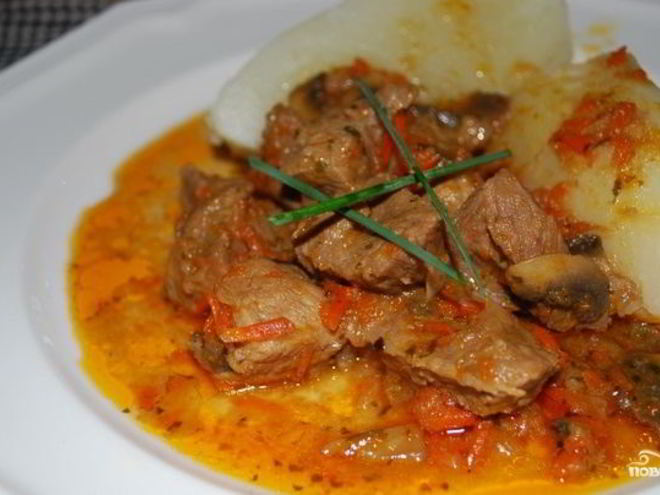 Рецепт мясного рагу