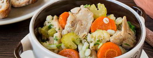 нежное рагу из курицы с овощами и перловкой. Шаг 13