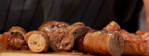 острое рагу из колбасок и овощей. Шаг 3