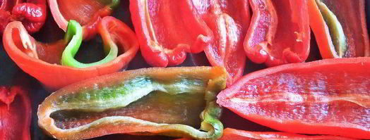 овощное рагу на основе запеченных баклажанов и перцев. Шаг 6