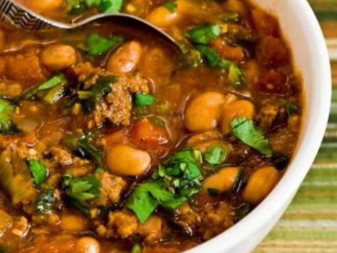 Рецепт овощного рагу с фаршем