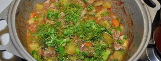 овощное рагу с индейкой. Шаг 8