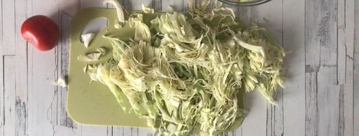 овощное рагу с кабачками, картошкой и капустой. Шаг 4